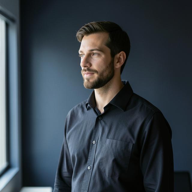 Portrait of the founder of MB GrandScaleAI